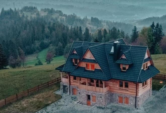 Dom Z Widokiem Na Wierchy - Panorama Na Tatry - Traditional Folk House Gliczarów Екстериор снимка