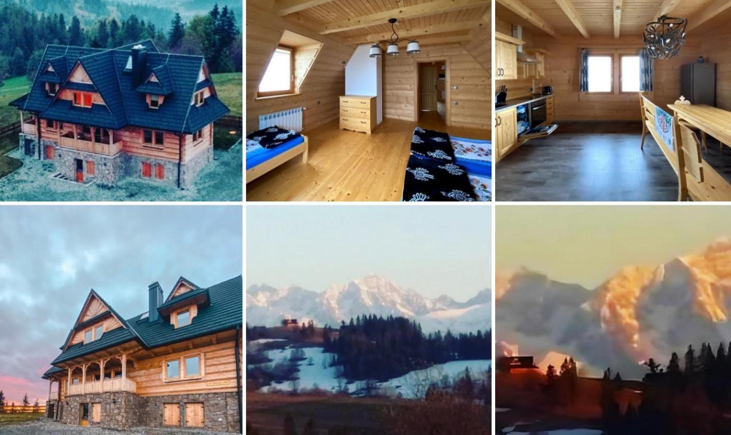 Dom Z Widokiem Na Wierchy - Panorama Na Tatry - Traditional Folk House Gliczarów Екстериор снимка